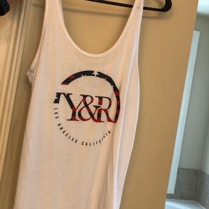 White Young and Reckless Tank top